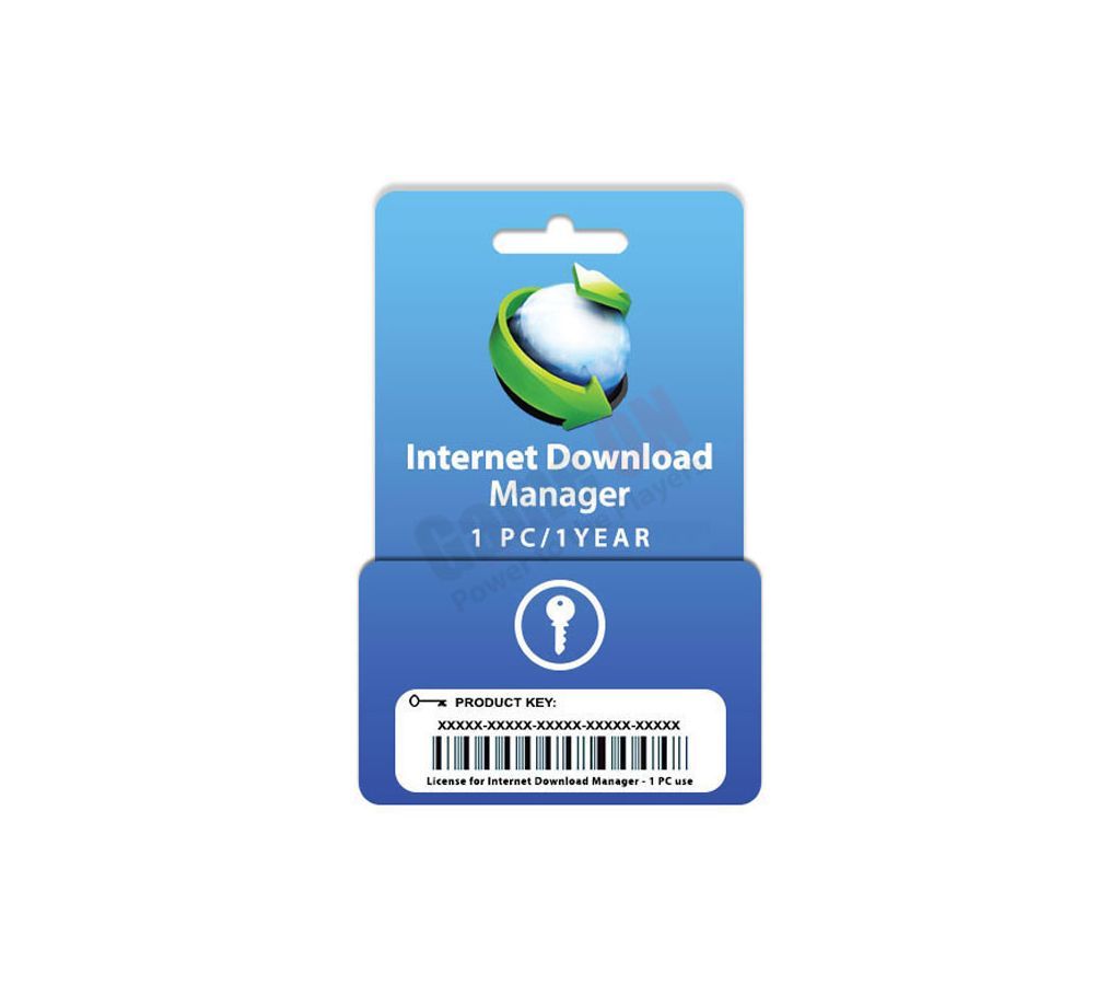 Internet Download Manager (Digital Key) 1PC/1Year License