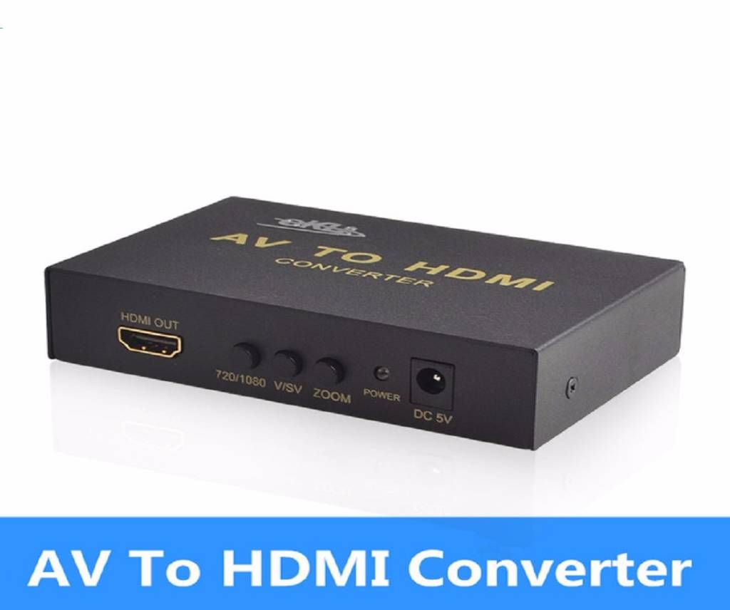 AV to HDMI 1080P AV2HDMI Mini AV to HDMI Converter