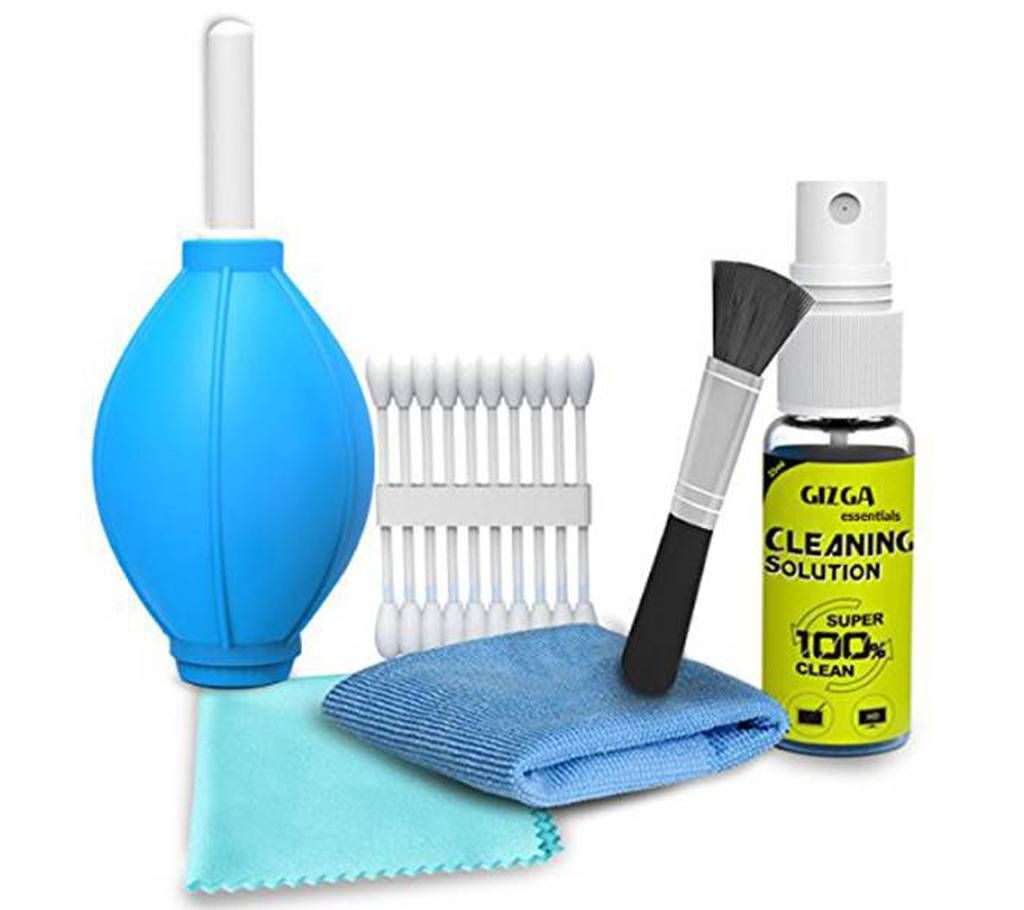6 in 1 DSLR Lens Mobile Cleaning kit - Blue
