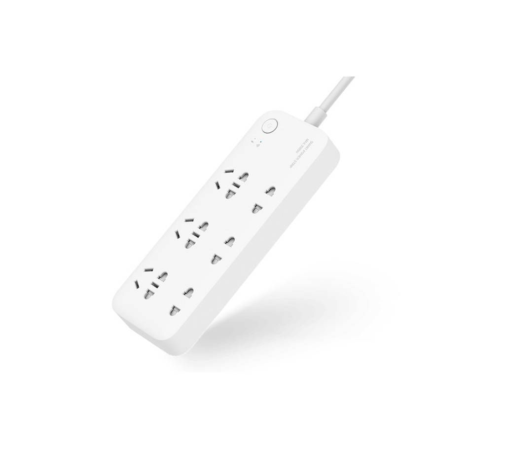 Xiaomi Mi Smart Power Strip with WiFi App Remote Control for TV Home Kit - White