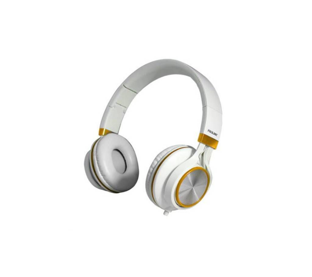 PROLiNK Coarded Headset PHC1002E White Gold