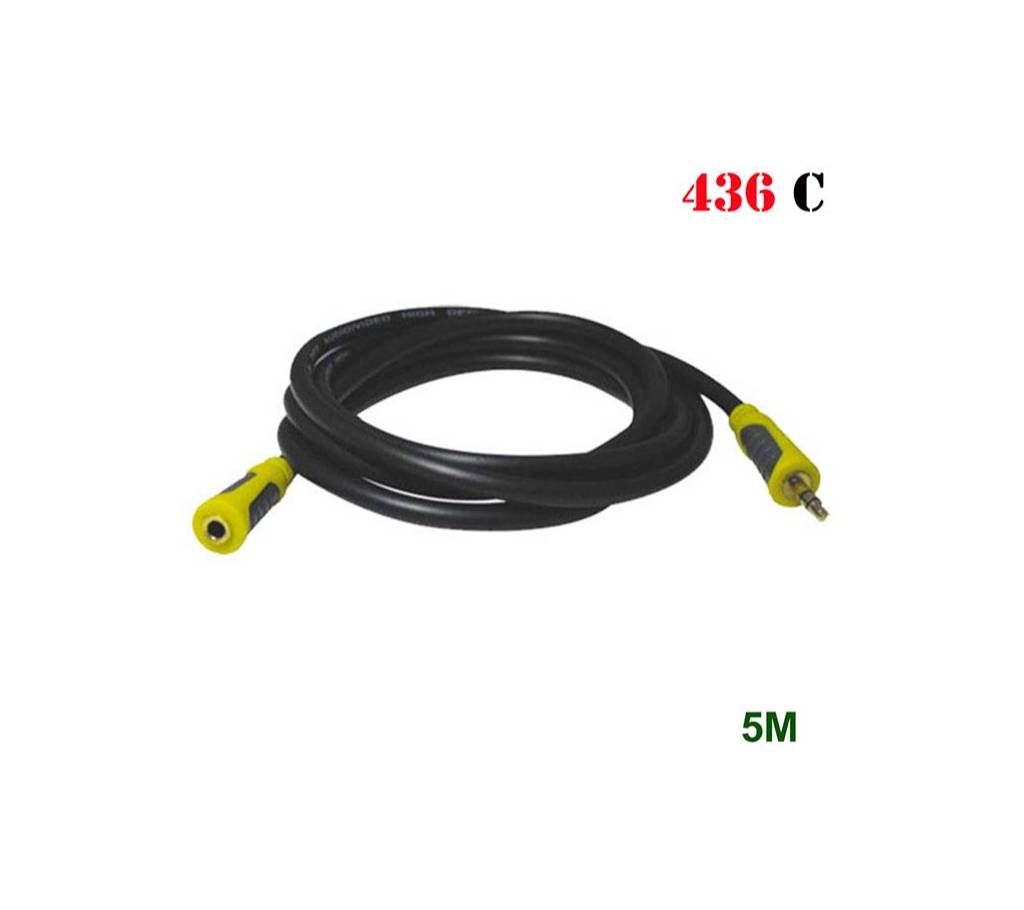 Audio Video male to female high grad  Extension cabal 5M