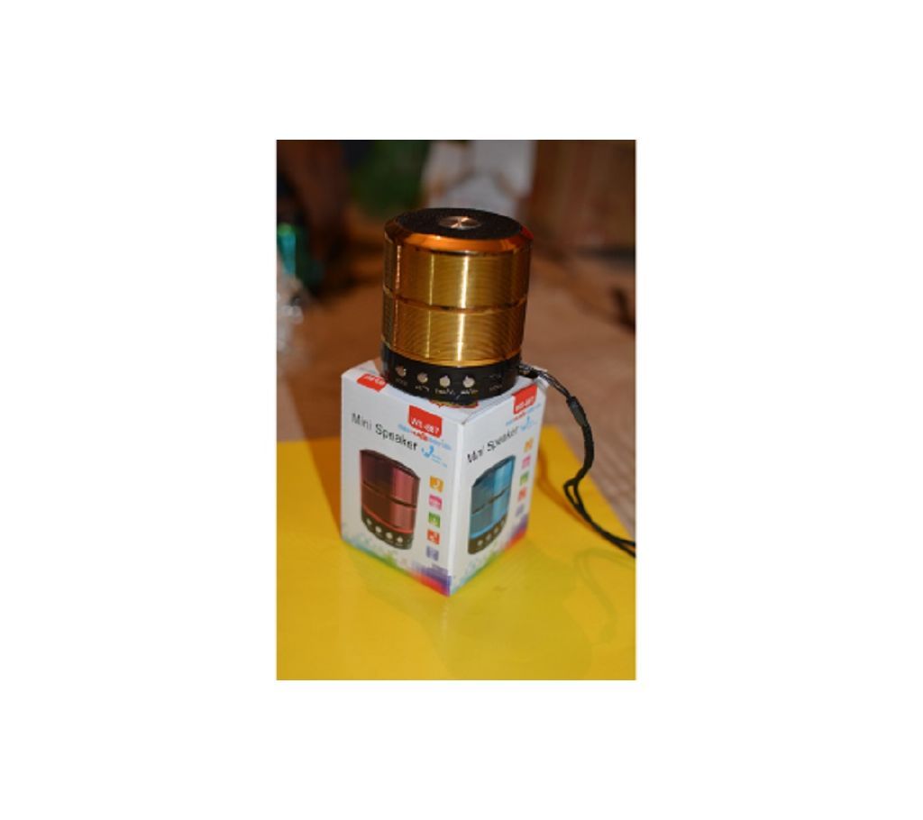 887 Wireless Bluetooth Speaker Gold-2020