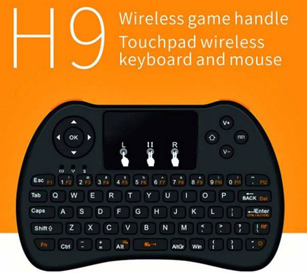 H9 Mini Wireless mouse cum Keyboard