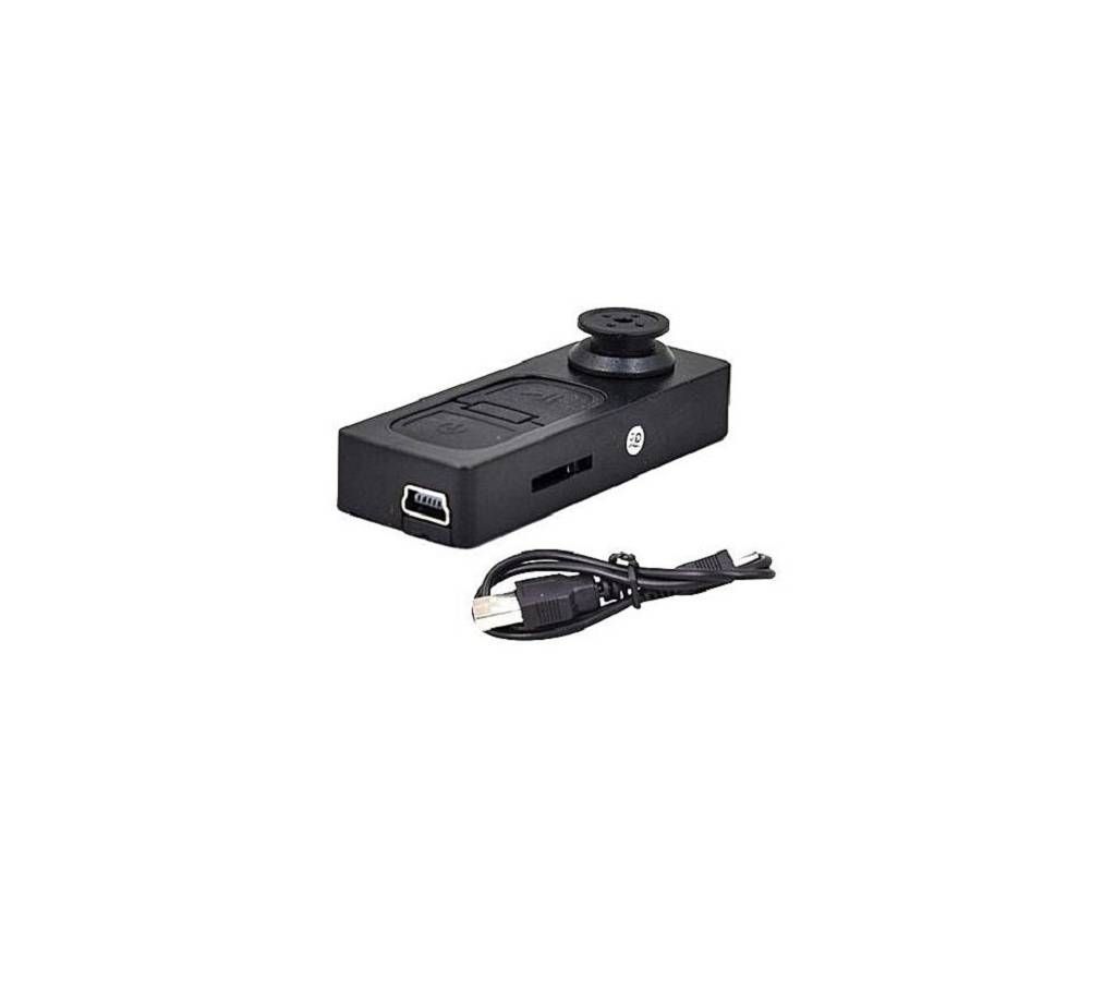 Mini Spy Button Camera 32GB - Black