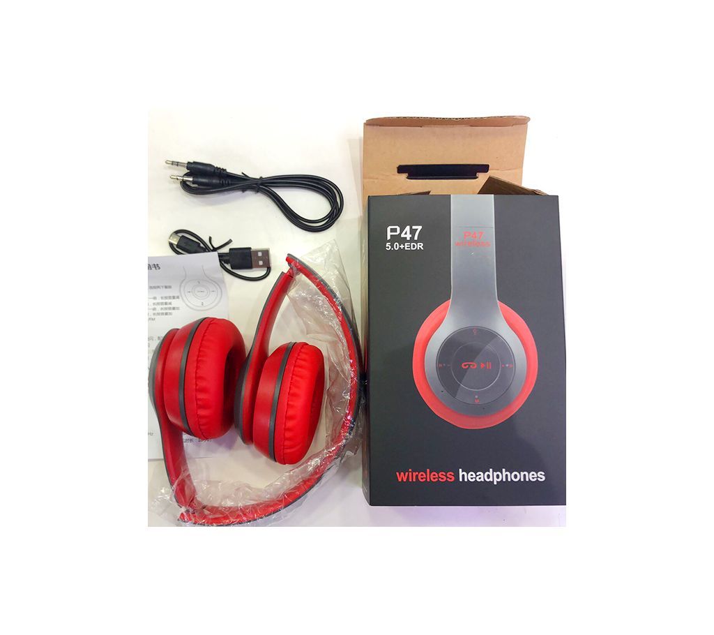 P47 5.0 EDR wireless Bluetoth Headphone - Latest Version
