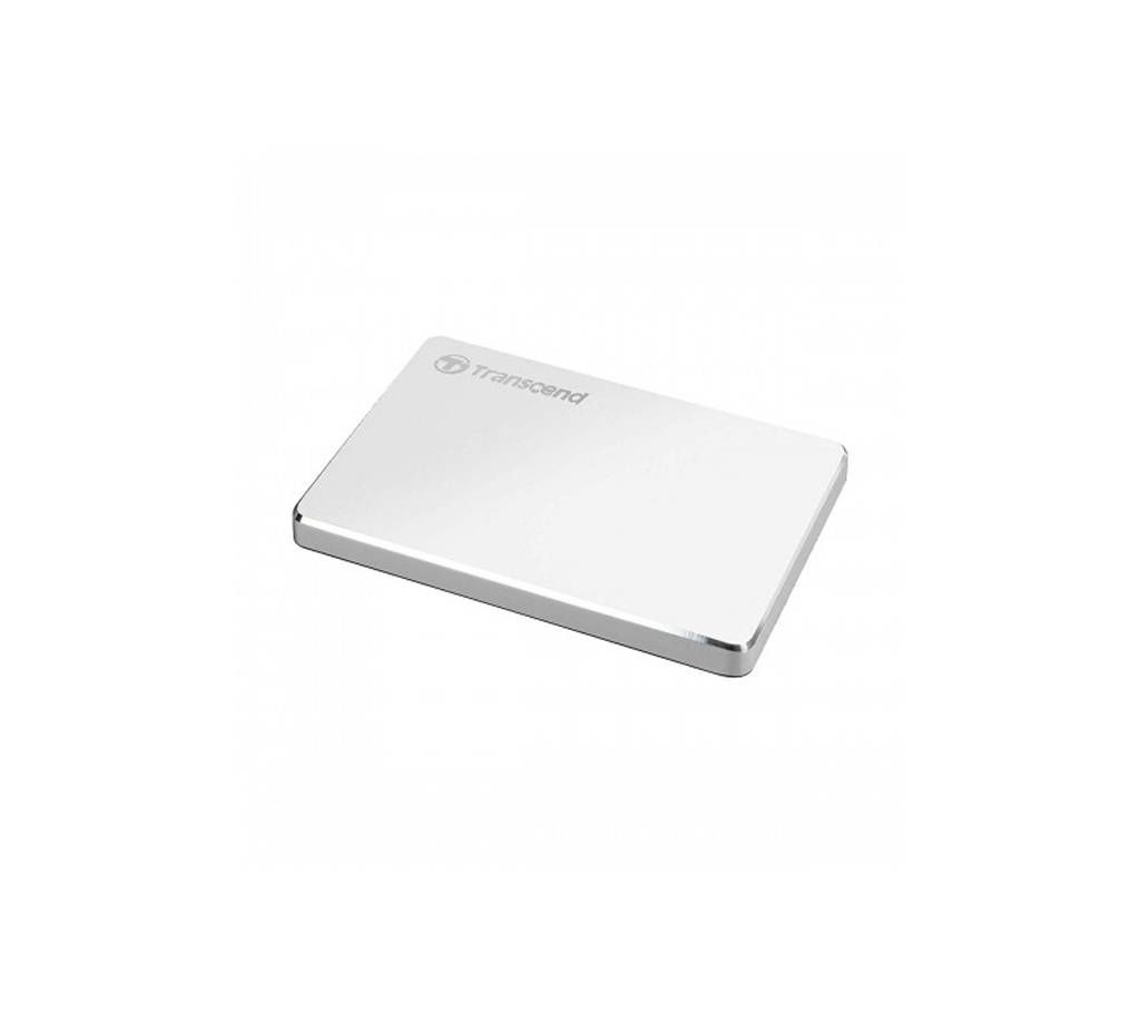 Transcend StoreJet TS2TSJ25C3S 2TB USB 3.1 Gen 1 Silver External HDD