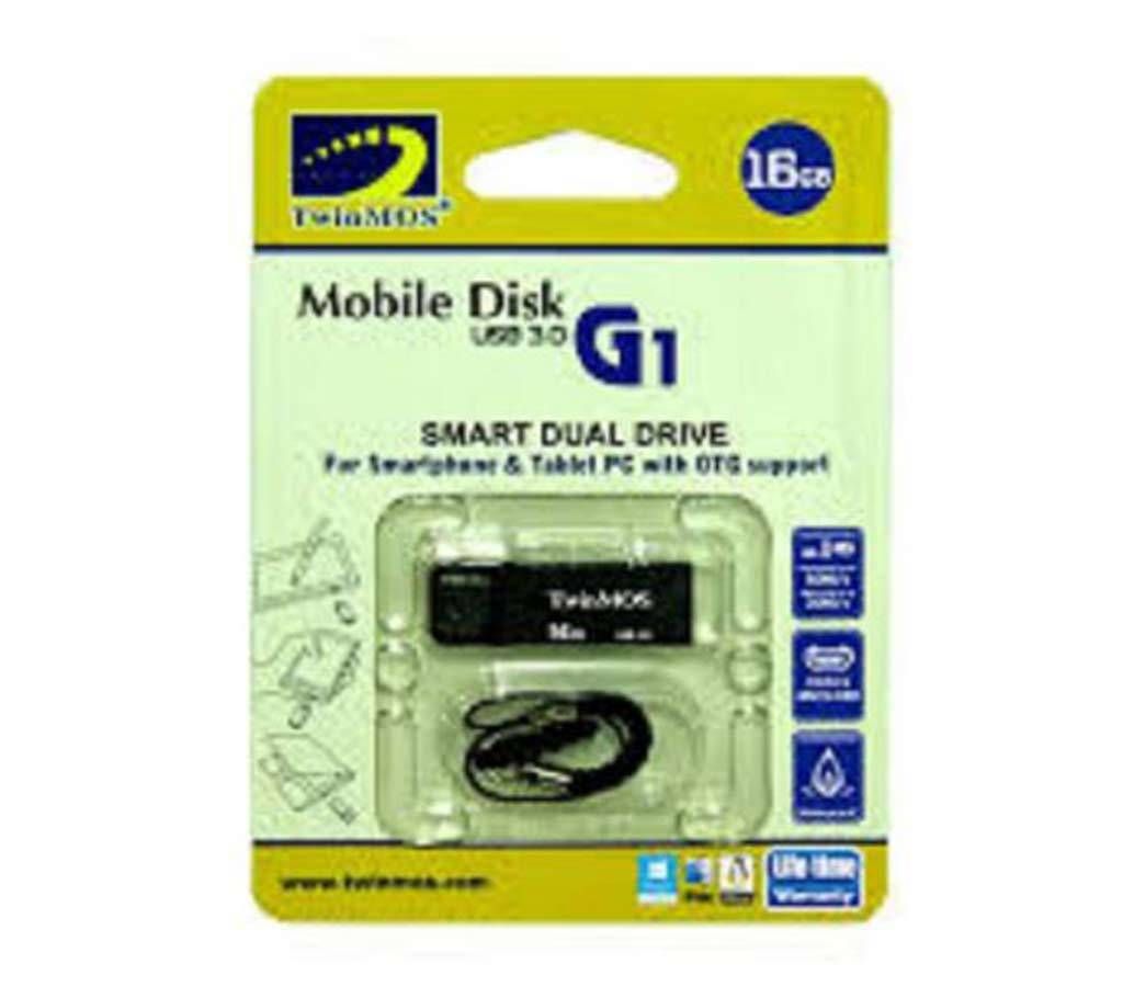 TwinMOS 16GB OTG USB Drive for Smartphone & Tablet