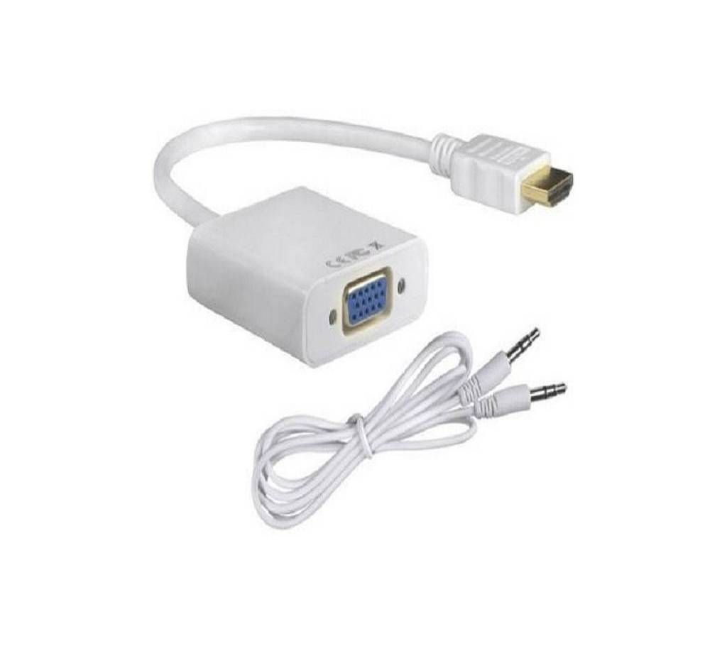 HDMI to VGA Adapter  with Audio