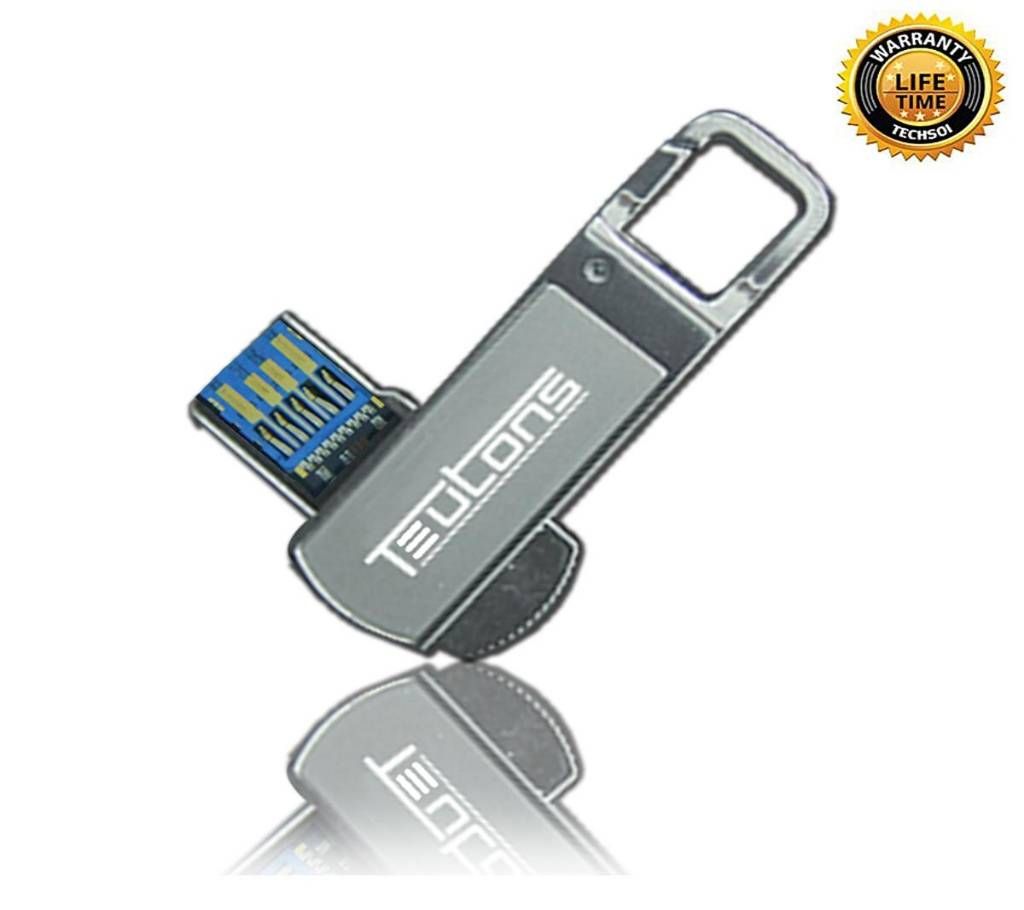 TEUTONS Medal Silver 64GB Flash Drive