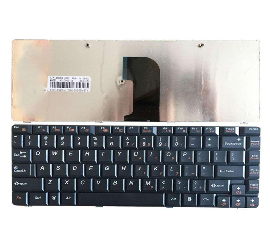 New Laptop Replacement Keyboard for Lenovo IdeaPad G460 G460A G460AL G465 G465A US Layout- Black