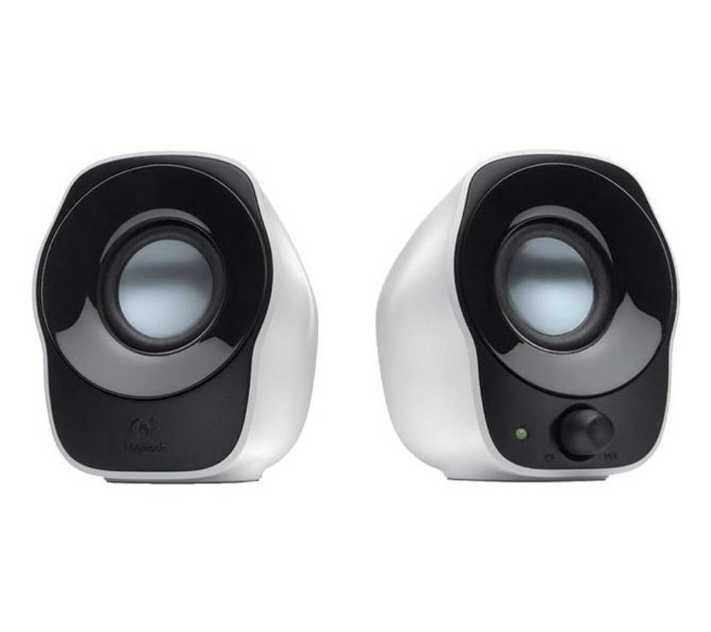 Z120 Compact Stereo Speakers - White and Black