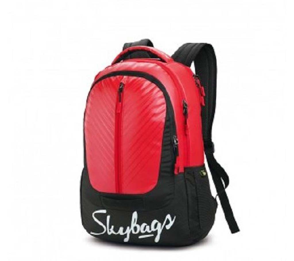 Skybags Lazer Plus 03 Laptop Backpack - Red