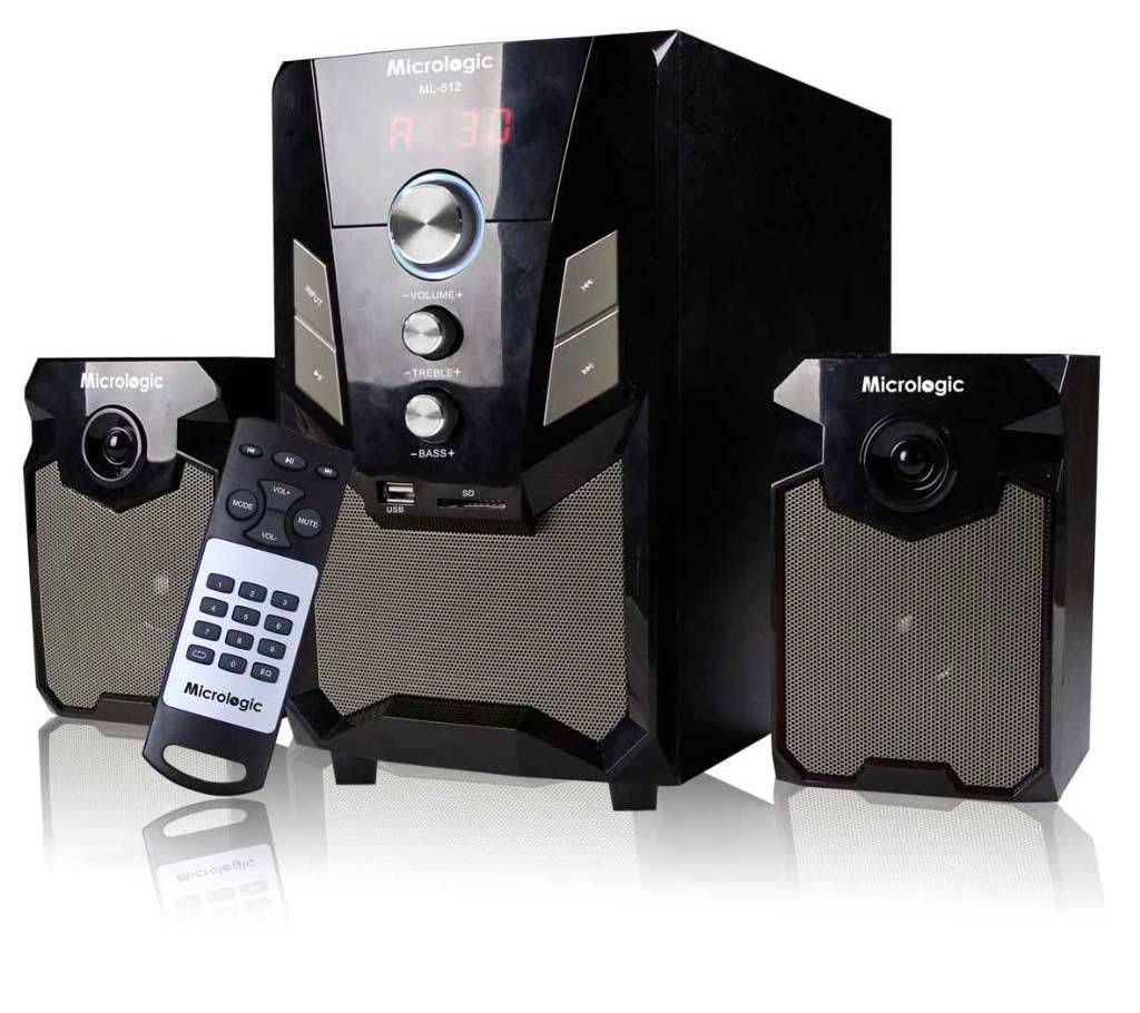 Micrologic ML-512 2:1 Multimedia Stereo Speaker