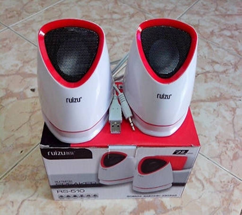 Ruizu RS 660 USB Notebook Speaker - White