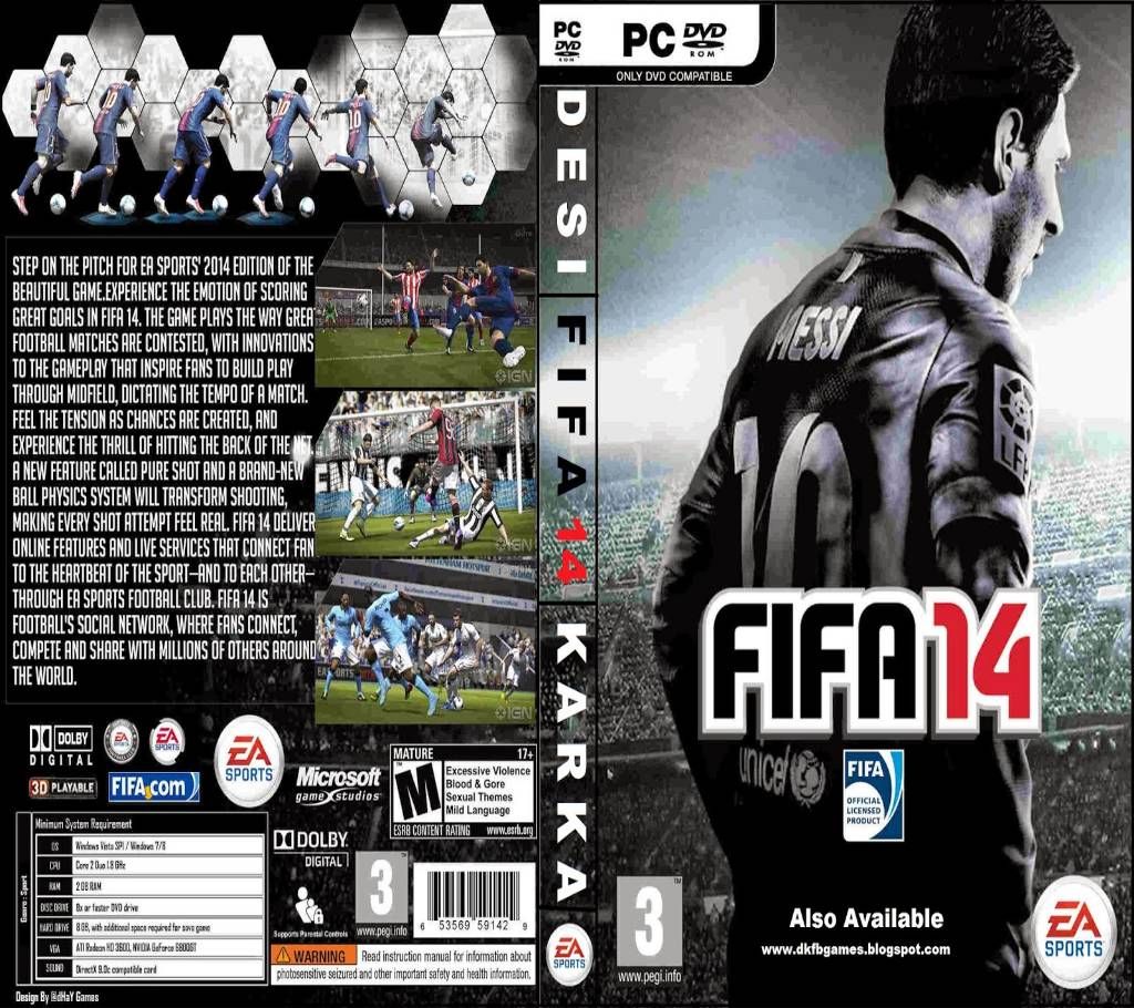 Fifa 14 PC DVD