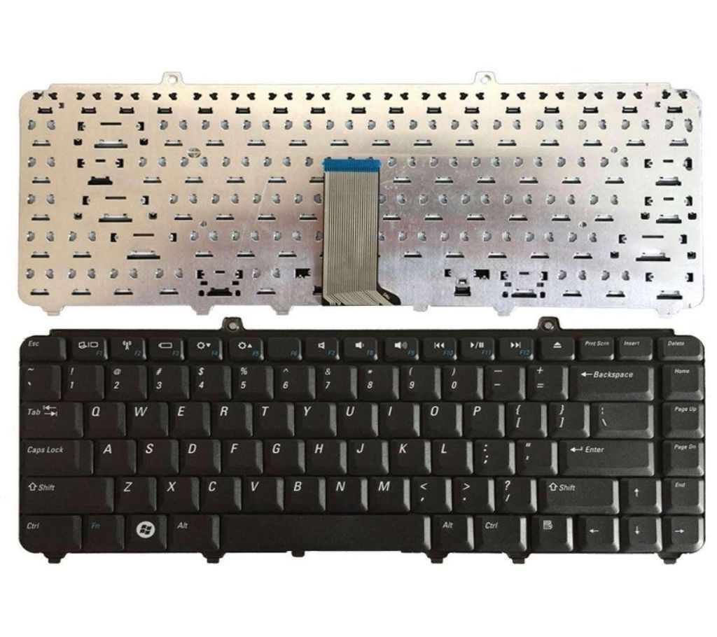 Laptop Replacement Keyboard Fit Dell Inspiron 1400 1520 1521 1525 1526 1540 1545 1420 1500 XPS M1330 M1530 NK750 PP29L M1550 US Layout (Black) Color:B