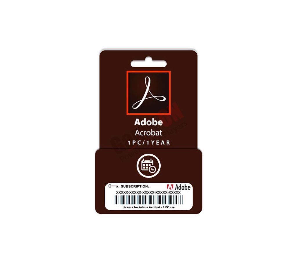 Adobe Acrobat Pro DC (Team License)  1PC/1Year