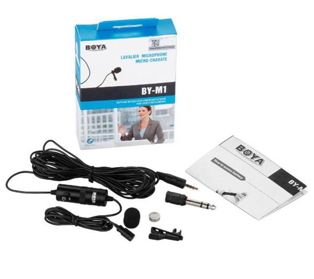 BOYA BY-M1 Clip-On Microphone
