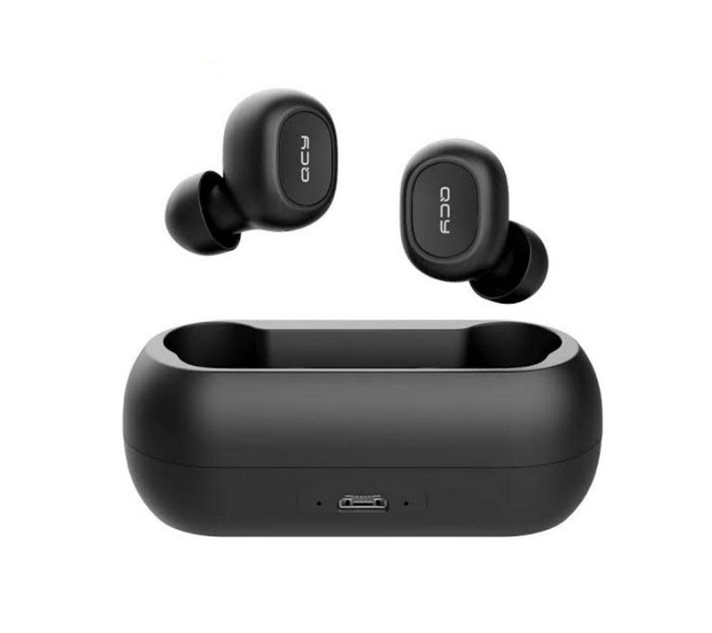 Mini Wireless Bluetooth Earphones Portable Handsfree Earbuds - Black