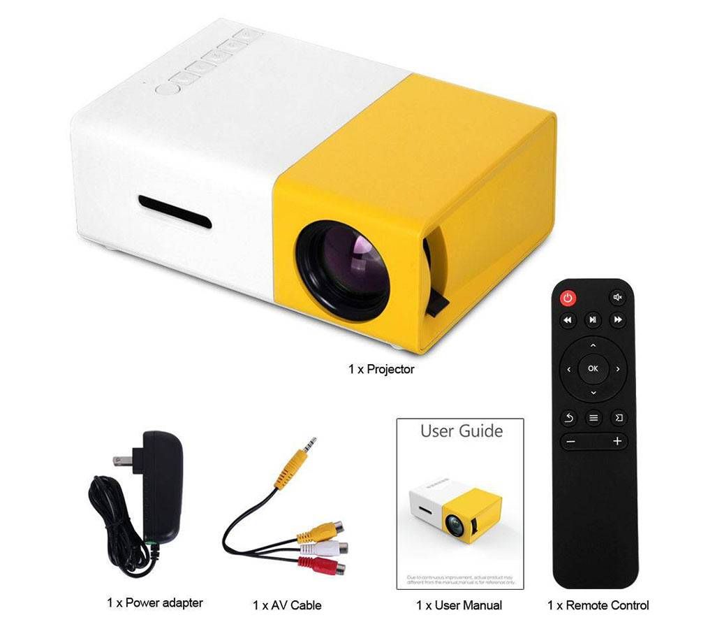 H400 mini LED projector 