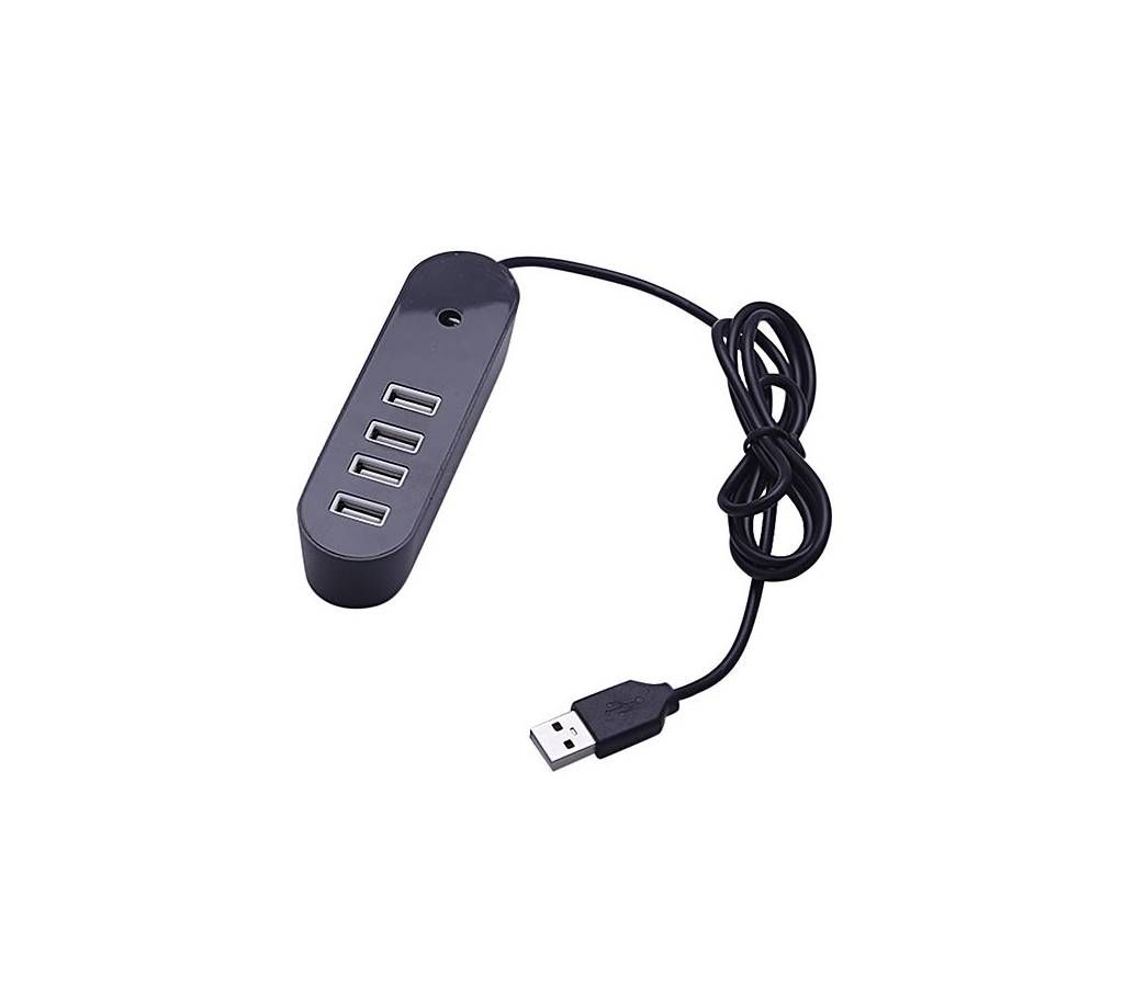 Beacon 4-Port USB Hub - Black