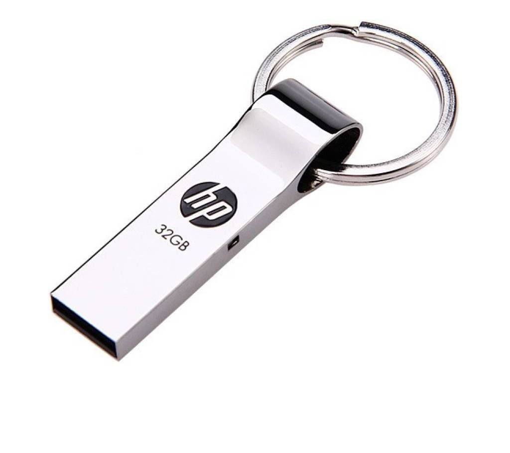 HP 32 GB USB 3.0 Metal Key-Ring Pendrive