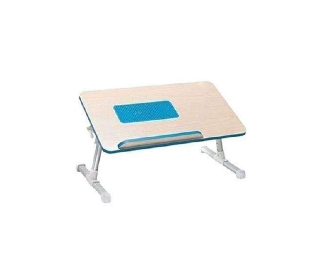Laptop Table with Cooling Fan - Rose Gold