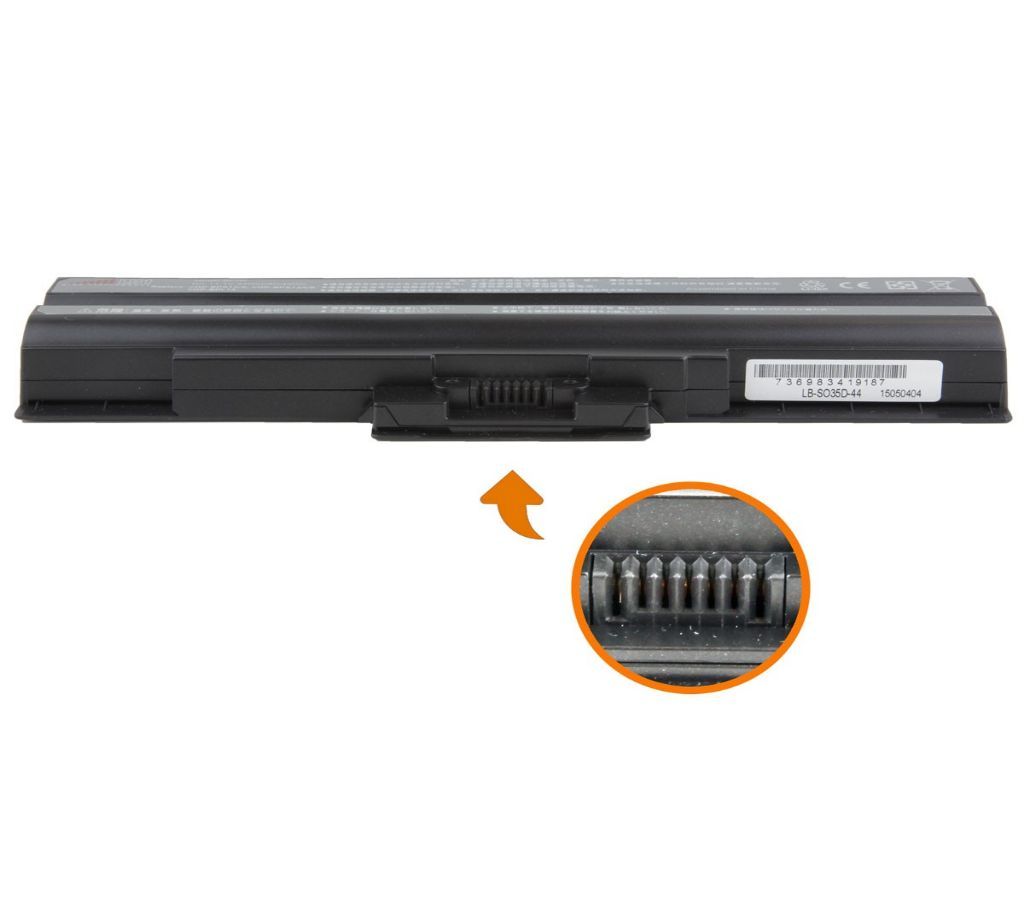 SONY VGP-BPS13/B BPS13-T 6 CELLS 4400MAH 11.1V BLACK BATTERY