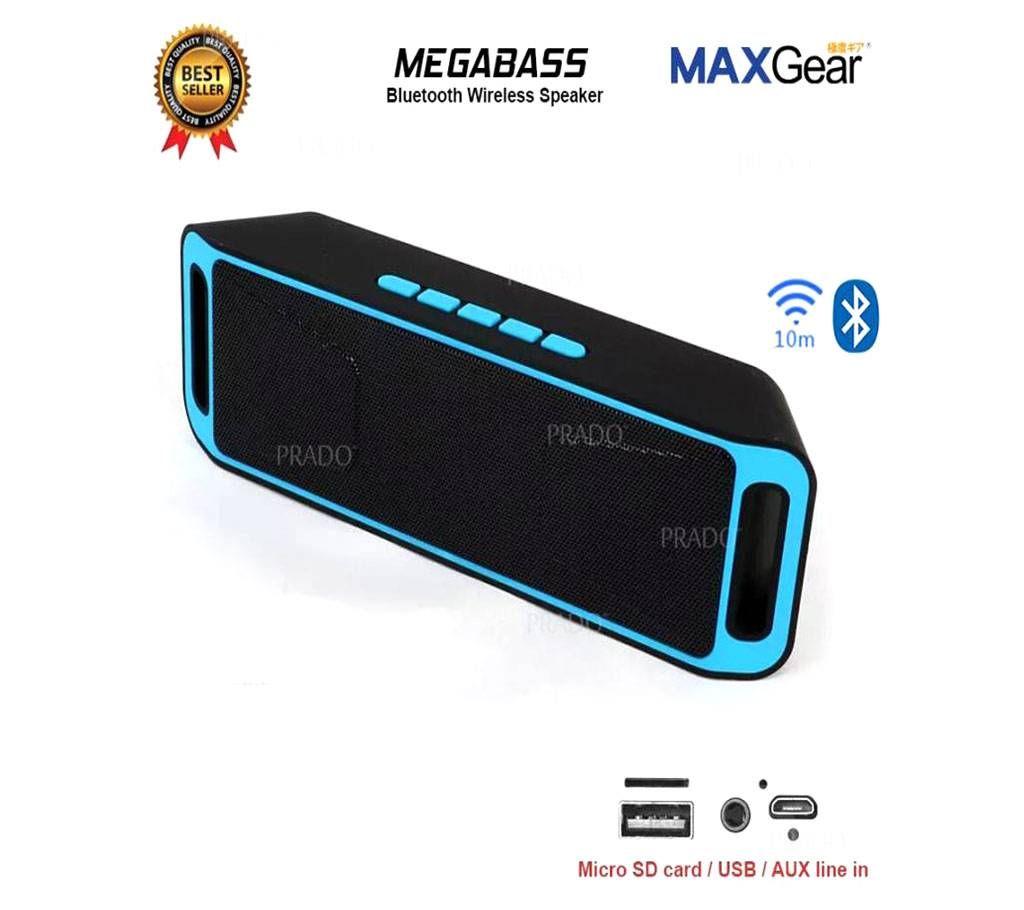 Mega Bass Wireless Bluetooth Speaker