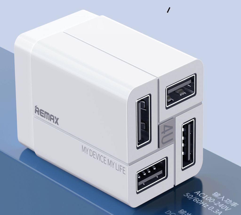 Remax RP-U43 4 USB Phone Charger
