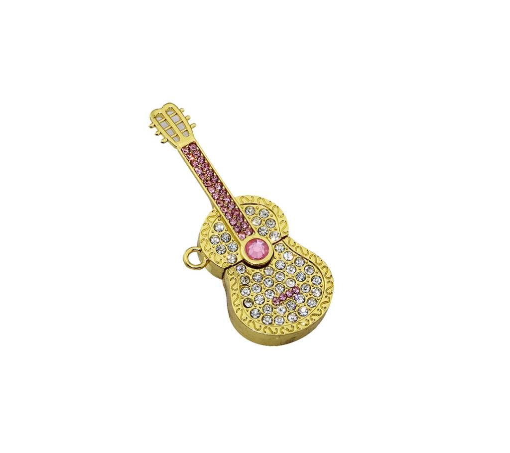 Golden Guitar 16GB Pen Drive
