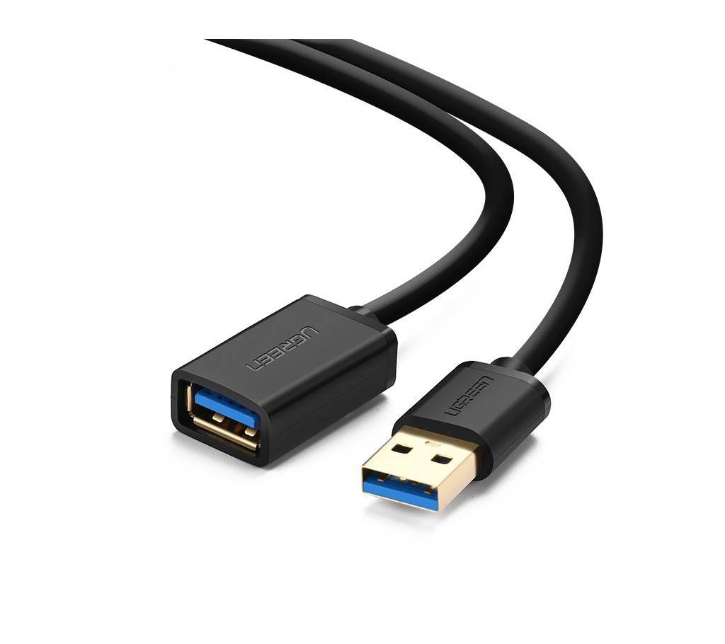 NEW USB 3.0 Male to Extension Female cable Black 2M