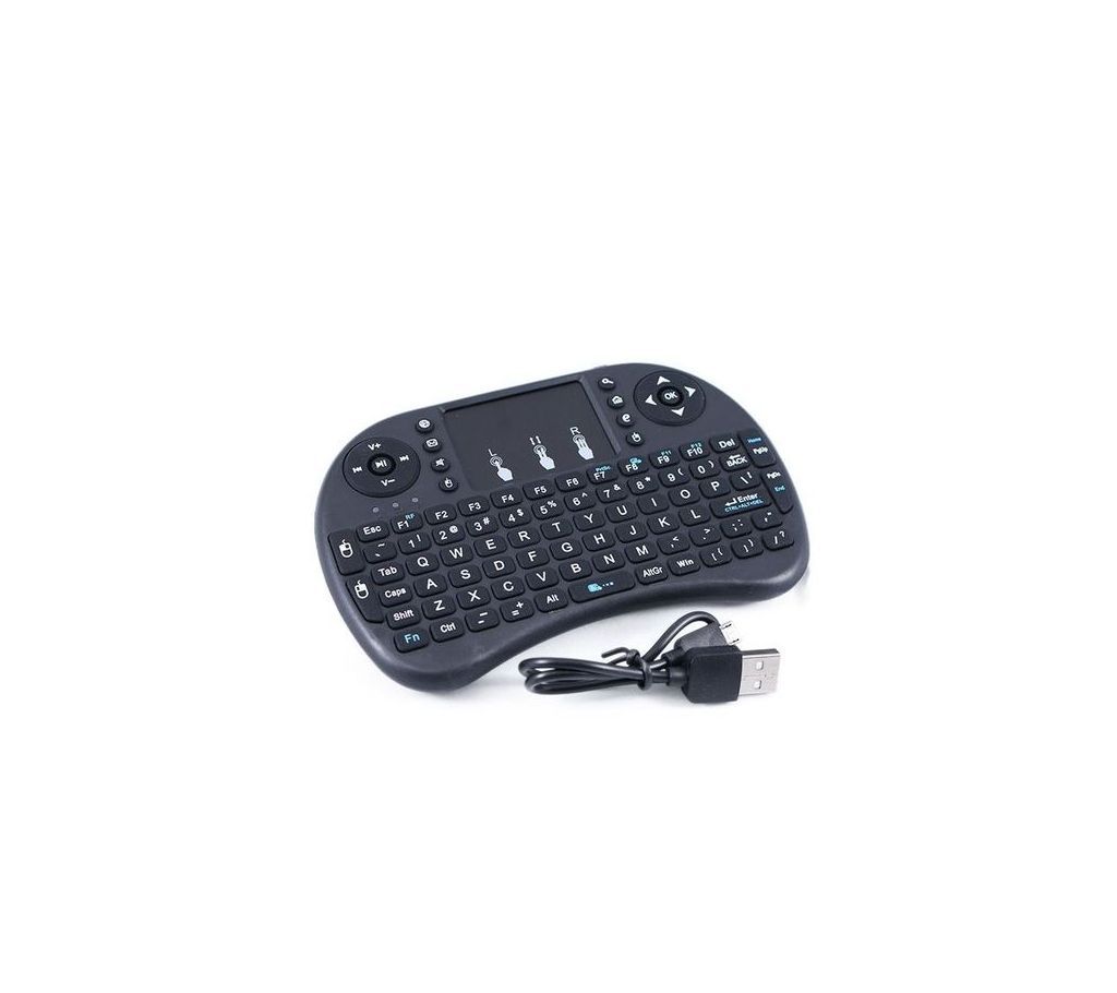 Mini Wireless Keyboard 2.4G With Touchpad Mouse
