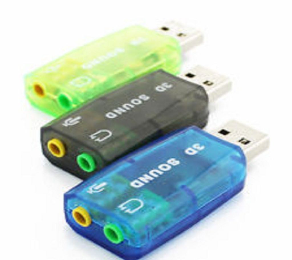 3D Usb  sound adapter
