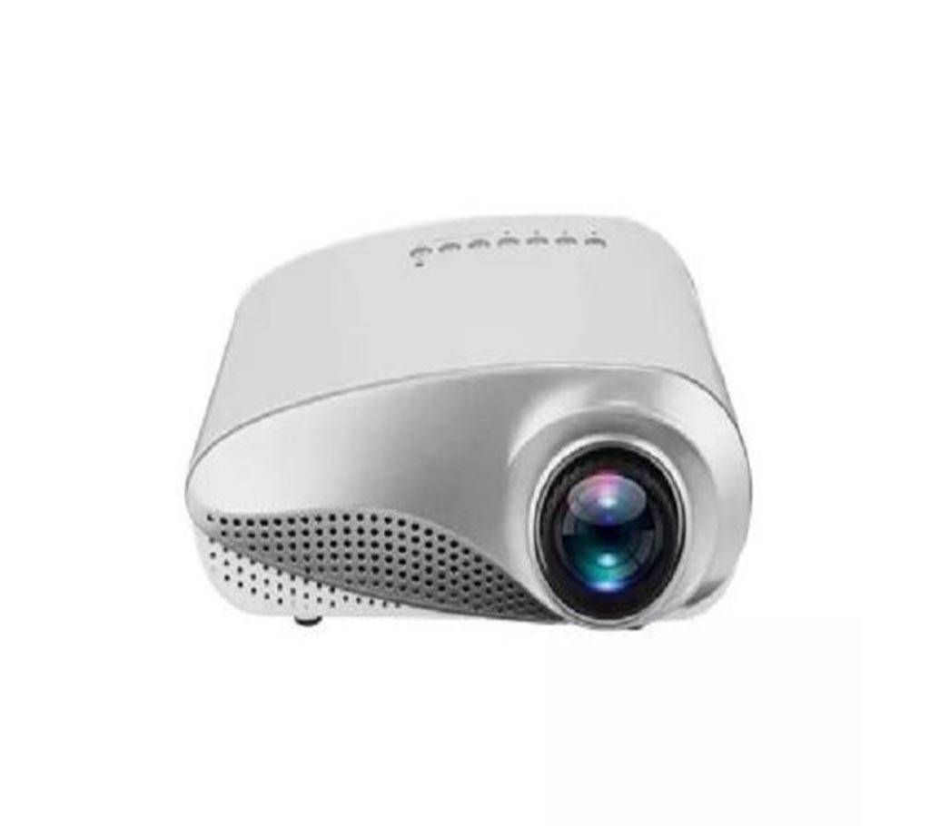 Havy Duty Projector Latest Mini LED Projector - Silver
