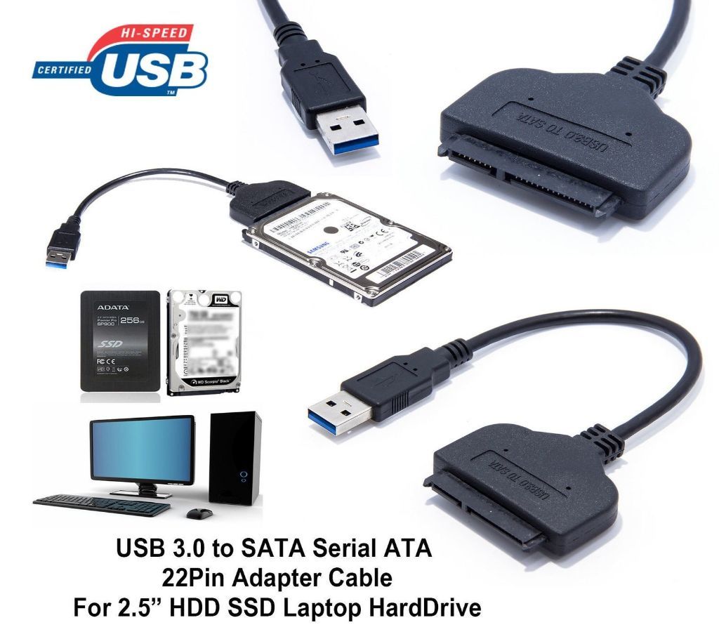 ATA 22 Pin Adapter Cable