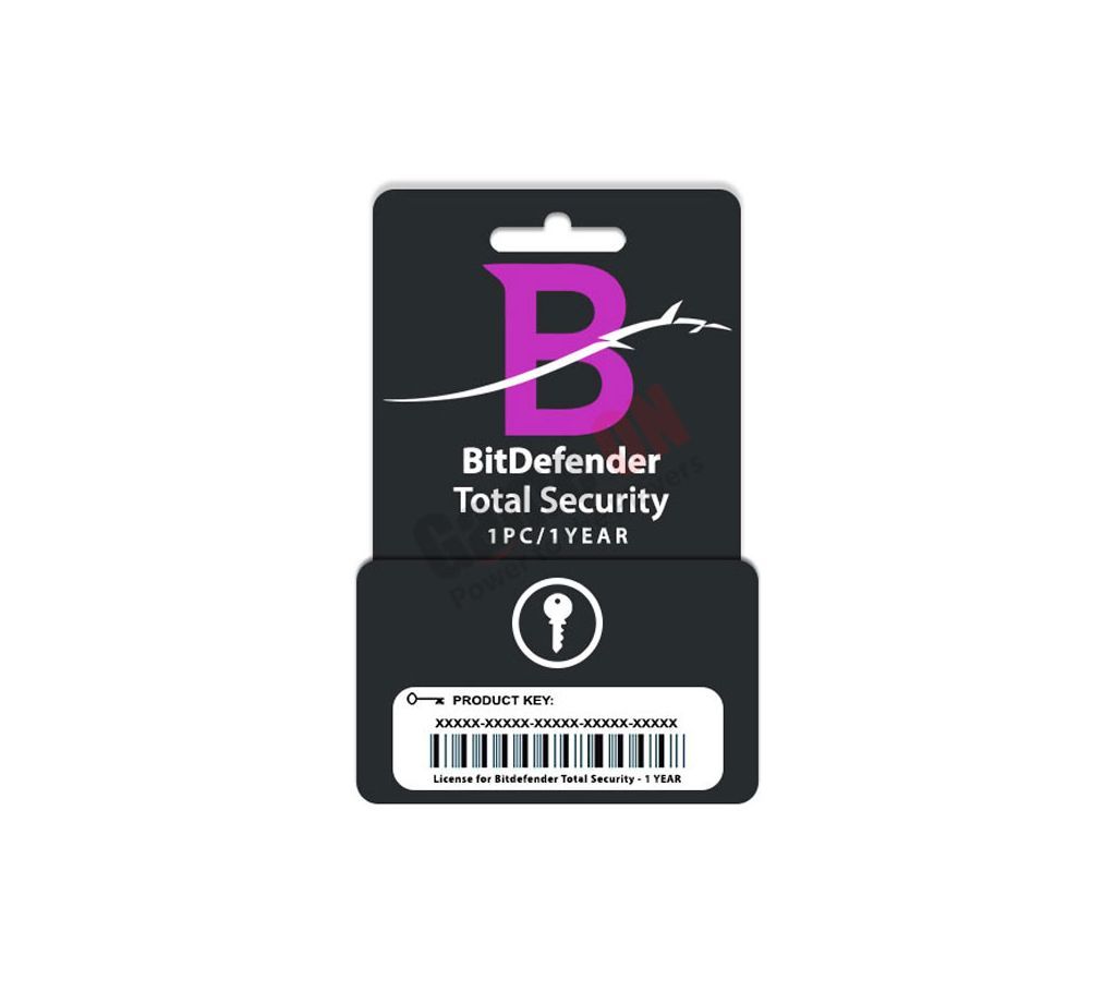 BitDefender TOTAL Security (Product Key) - 1PC/1Year License