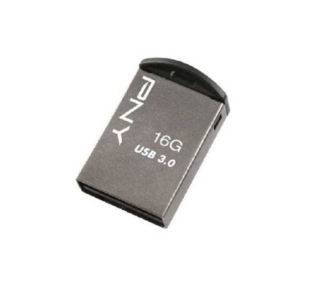 PNY M3 - Micro USB 3.0 - Flash Drive - 16GB - Grey