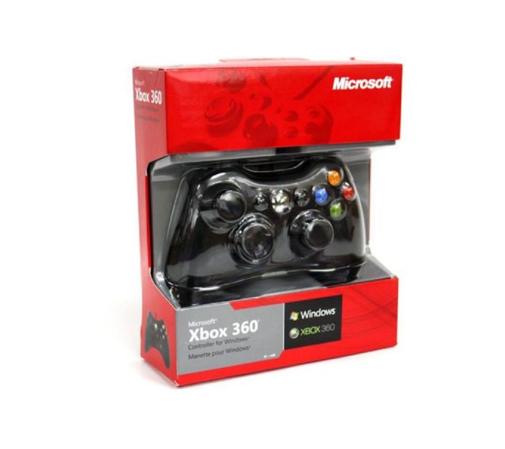 Xbox 360 Controller,USB Wired Controller Gamepad for Microsoft Xbox 360,PC Windowns,XP,Vista,Win7 - Black