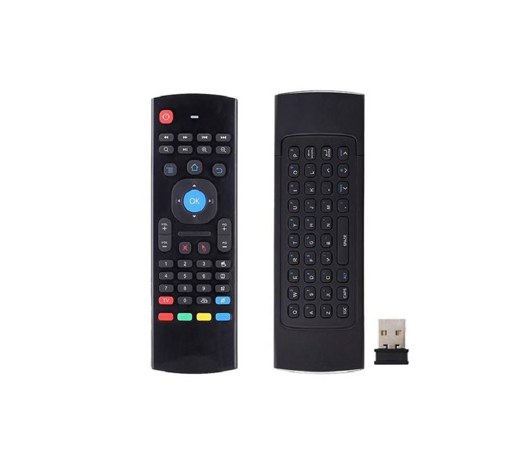 Andoer MX3 Air Mouse Wireless Mini Keyboard - Black