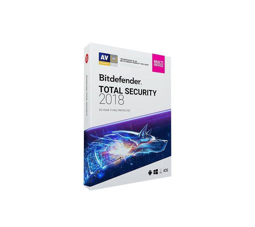 Bitdefender Total Security 2018 (1PC-1 Year)
