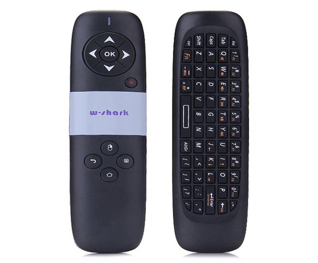 W-shark Mini Flying Air Mouse Wireless Keyboard 