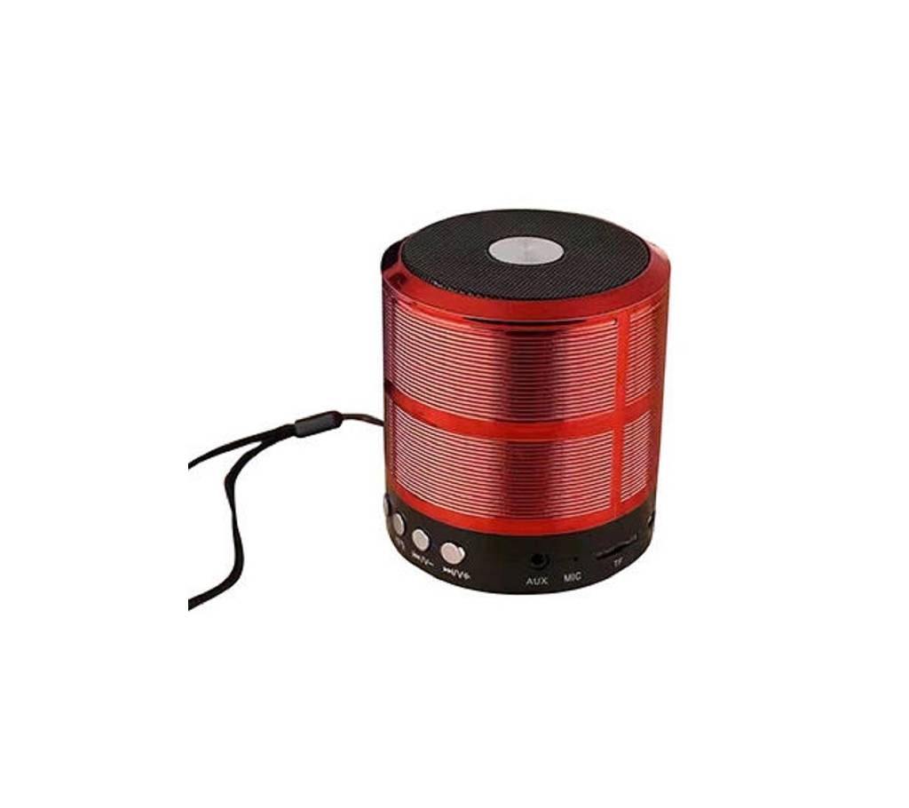 YST-888 Mini Bluetooth Speaker SD USB Aux Fm ( Red )