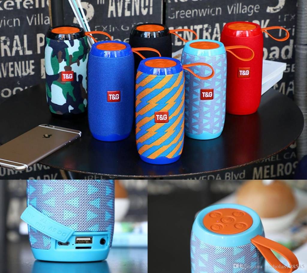T&G Portable Wireless Bluetooth Stereo Speaker - TG106