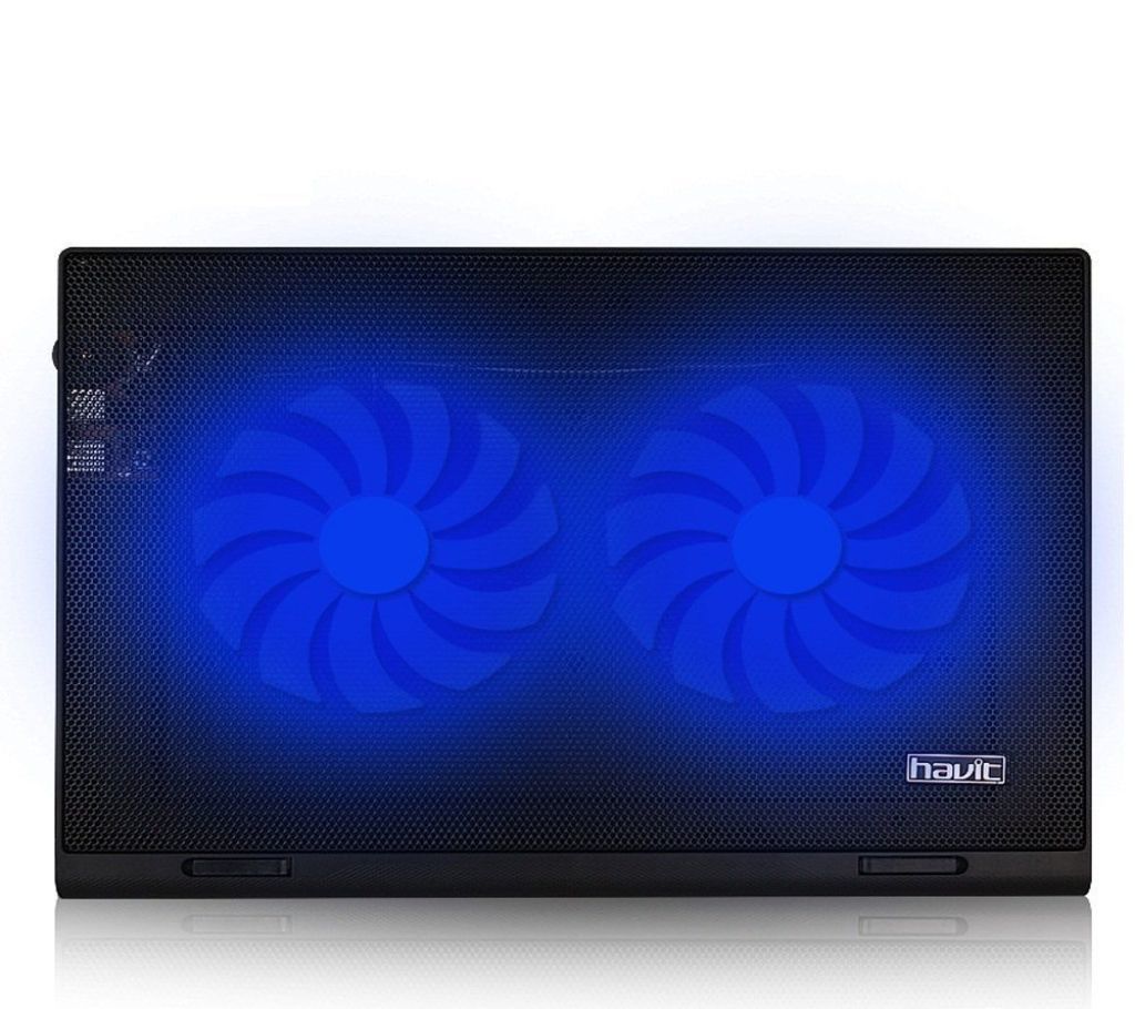 HAVIT LAPTOP COOLING PAD (Super Punching Netbook Cooler Net surface comes out excellent cooling effect)  F2030