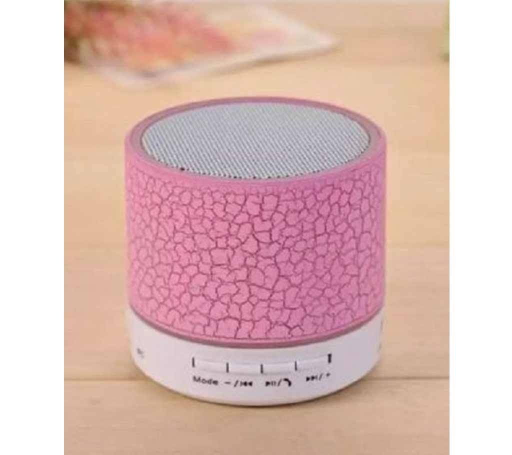 LED Light Mini Bluetooth Speaker  pink