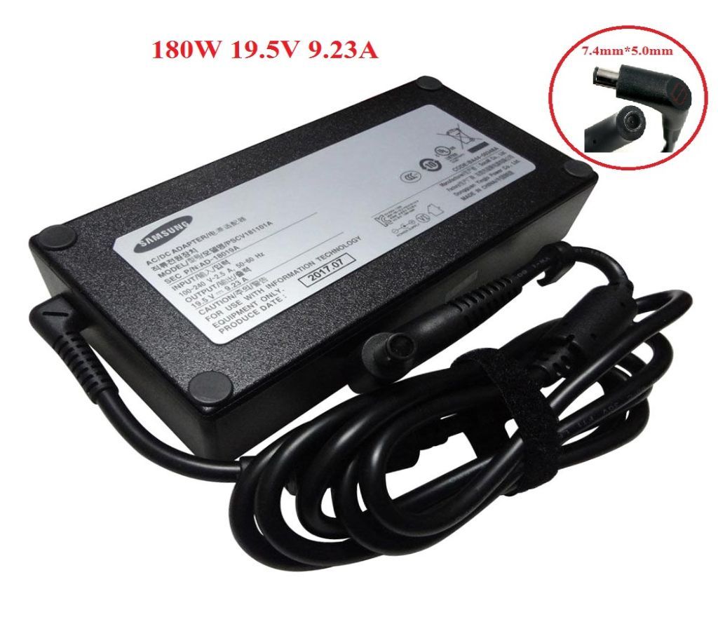 180W 19.5V 9.23A 7.4mm*5.0mm Adapter / Charger For BA44-00348A