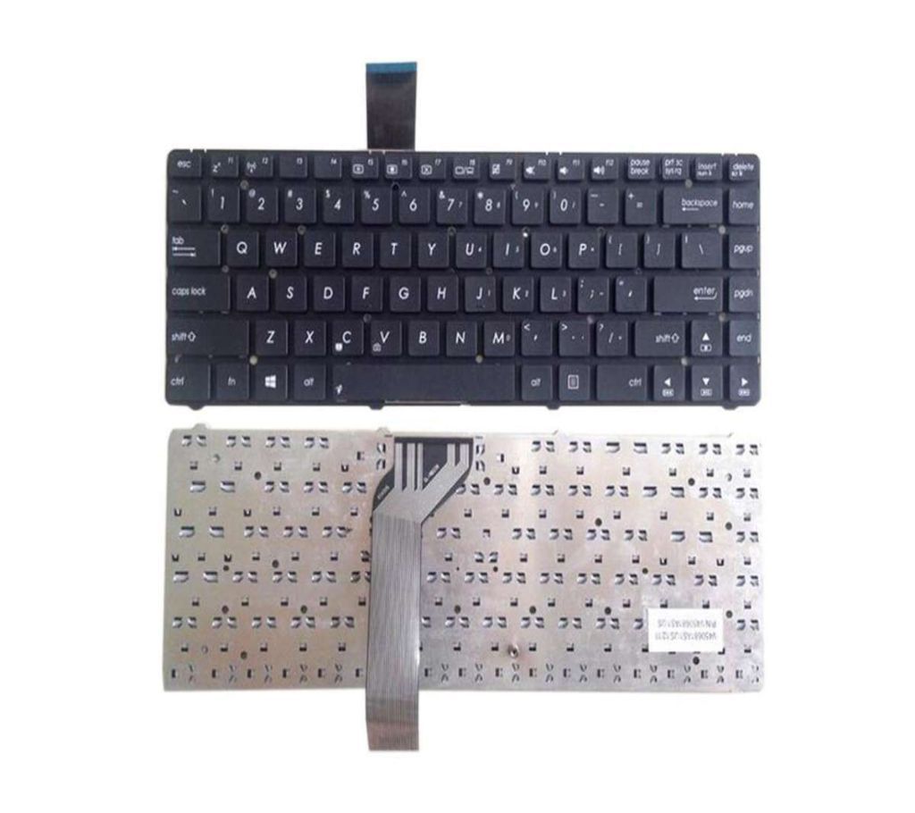 Replacement Keyboard Without Frame For Asus K45 K45A K45V K45VD K45VJ K45VM K45VS, US Layout Black Color