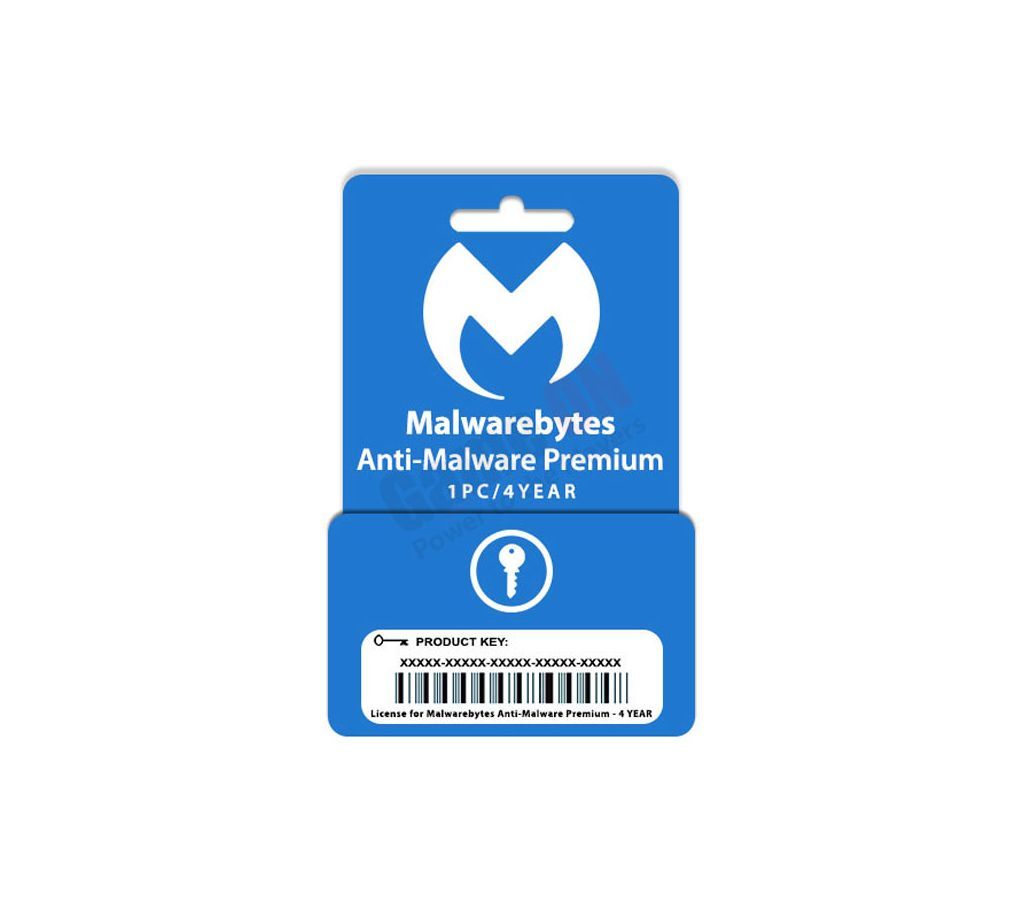 Malwarebytes Anti-Malware Premium (Product Key) 1PC/4Year License